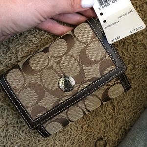 Coach Tri-fold wallet